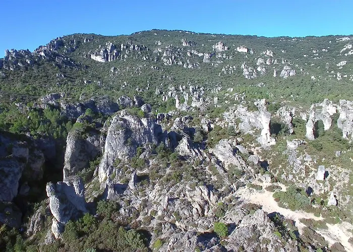 Bergerie Piscine Avec Vue Panoramique Sur Le Du Salagou